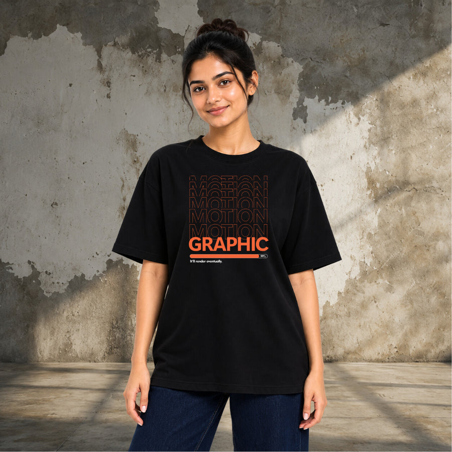 Rendering My Patience | Oversized T-shirt