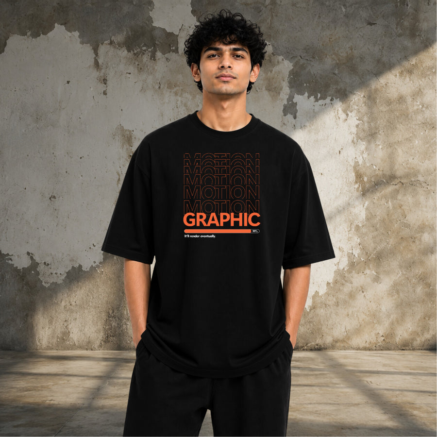 Rendering My Patience | Oversized T-shirt