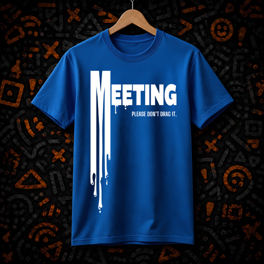 Short Meeting, Long Story | Oversized T-shirt