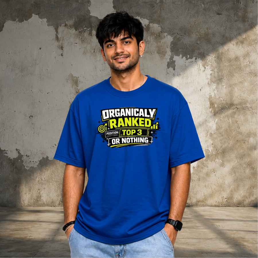 Rank or Nothing | Oversized T-shirt