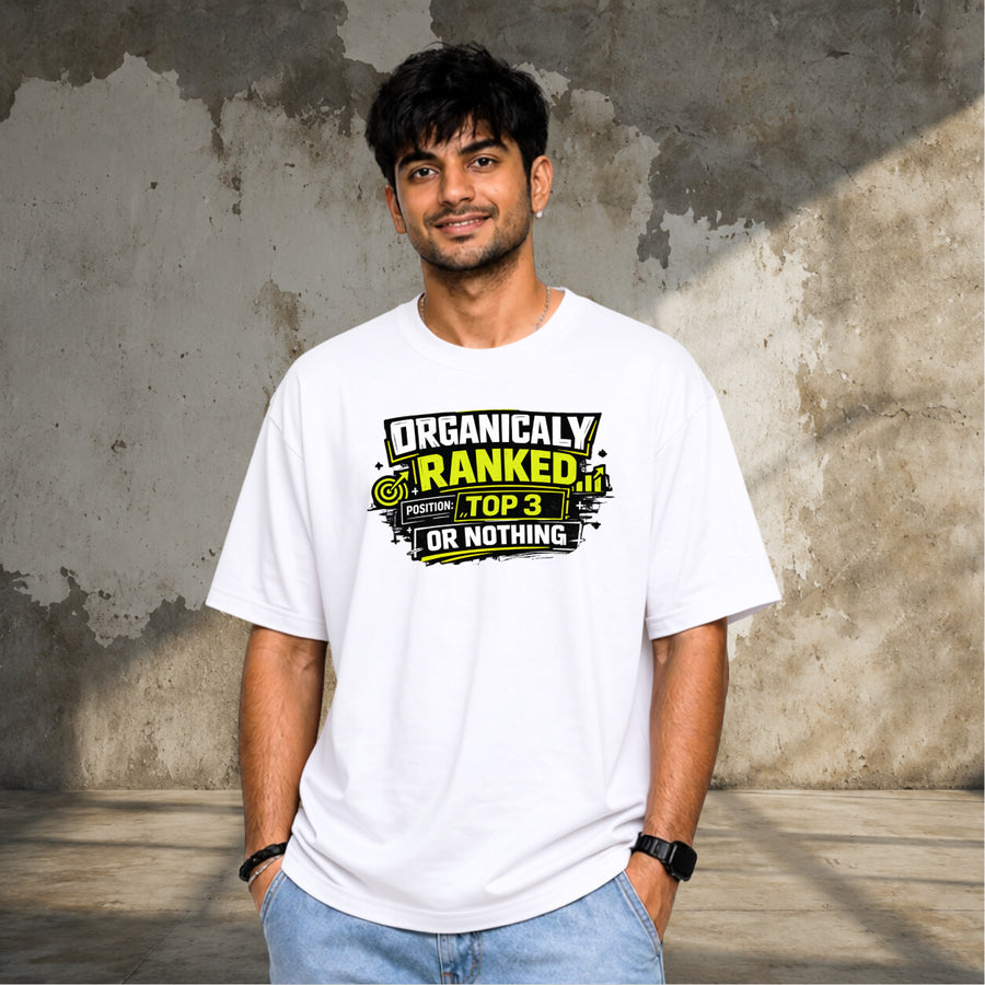 Rank or Nothing | Oversized T-shirt