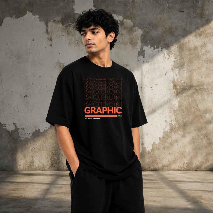 Rendering My Patience | Oversized T-shirt