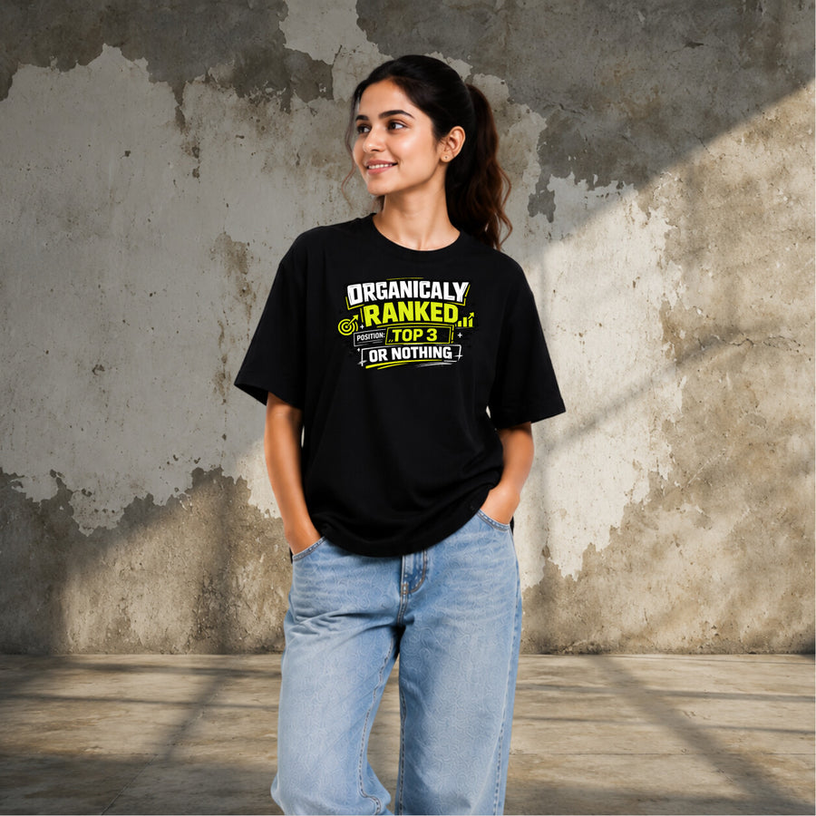 Rank or Nothing | Oversized T-shirt