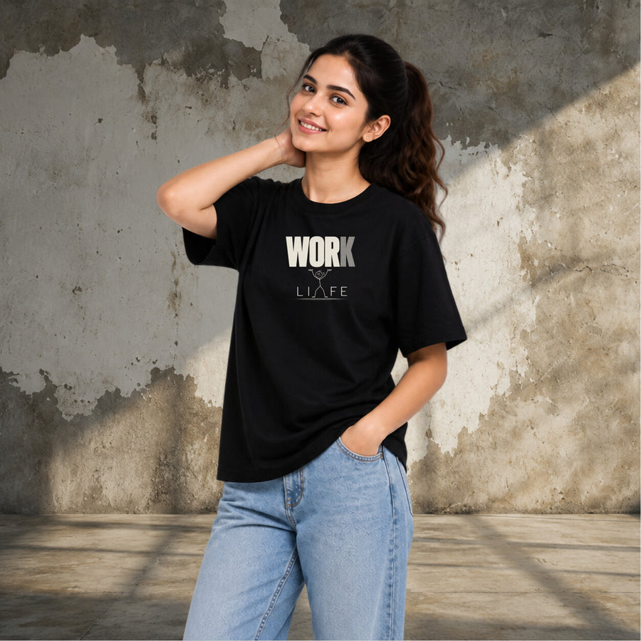 Barely Balancing | Oversized T-shirt