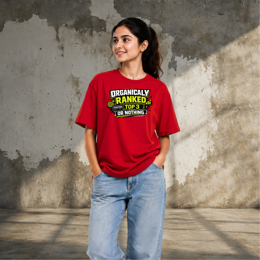 Rank or Nothing | Oversized T-shirt