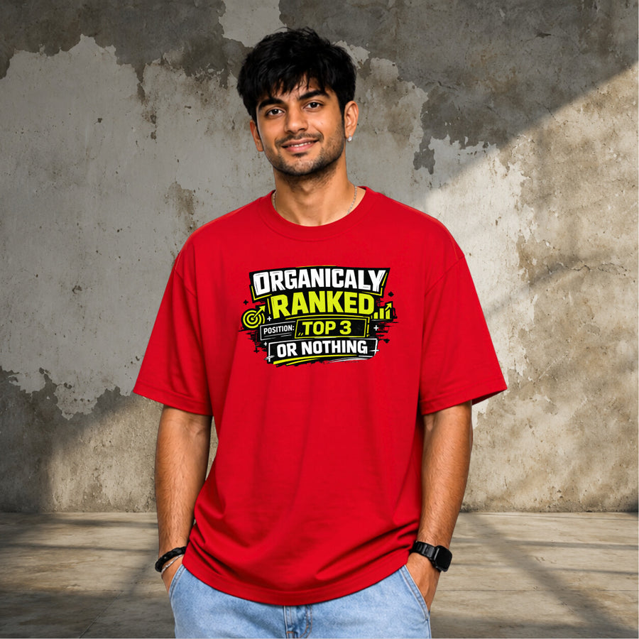 Rank or Nothing | Oversized T-shirt