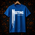 Short Meeting, Long Story | Oversized T-shirt