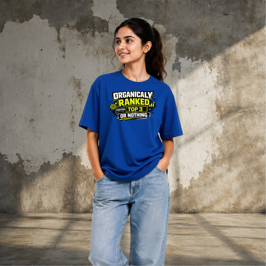 Rank or Nothing | Oversized T-shirt