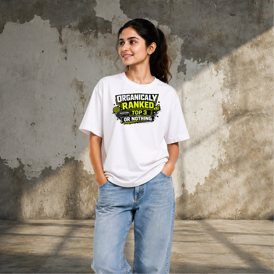 Rank or Nothing | Oversized T-shirt