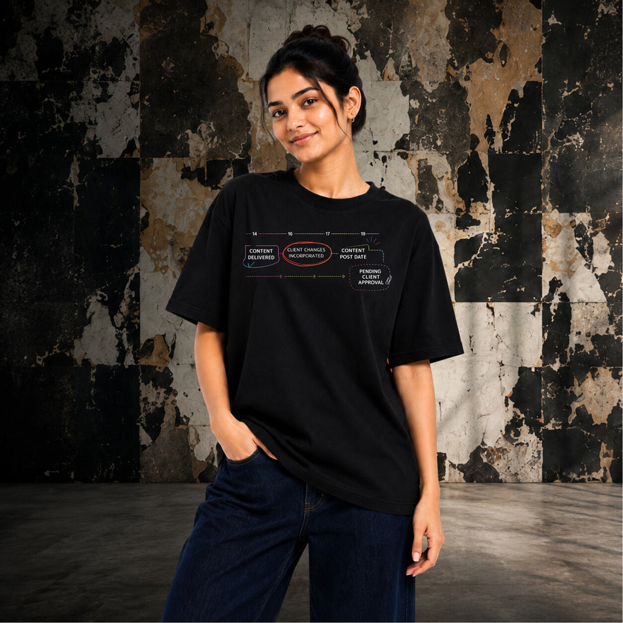 The Timeline Lied | Oversized T-shirt