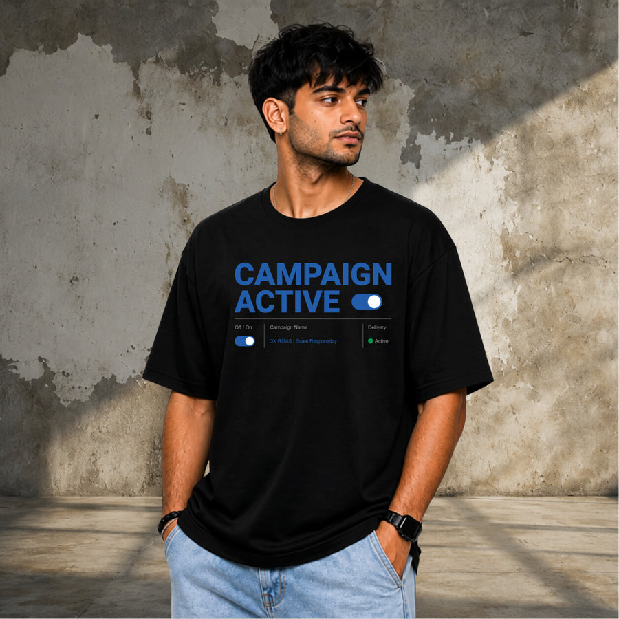 Scale Responsibly | Oversized T-shirt