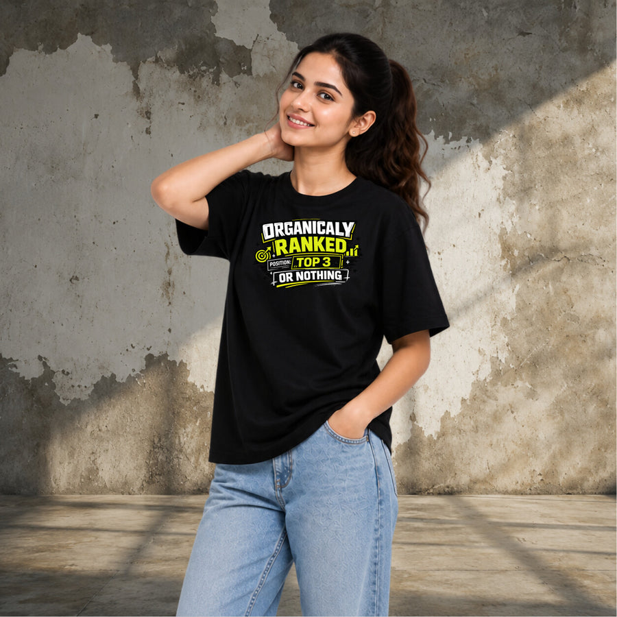 Rank or Nothing | Oversized T-shirt